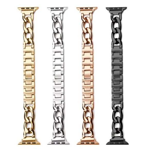 NEW Strap Chain Stainless Band For Apple Watch - S - Picture 15 of 17